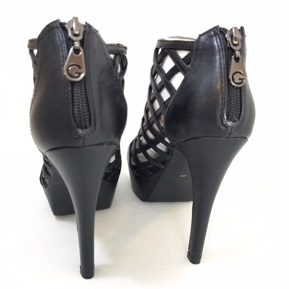 G by GUESS Platform Heels. NEW IN THEIR ORIGINAL SHOE BOX - Picture 2 of 7